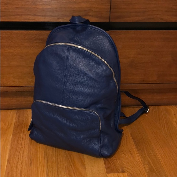 Leather Backpack - Picture 1 of 7